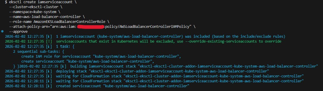 Create IAM Service Account